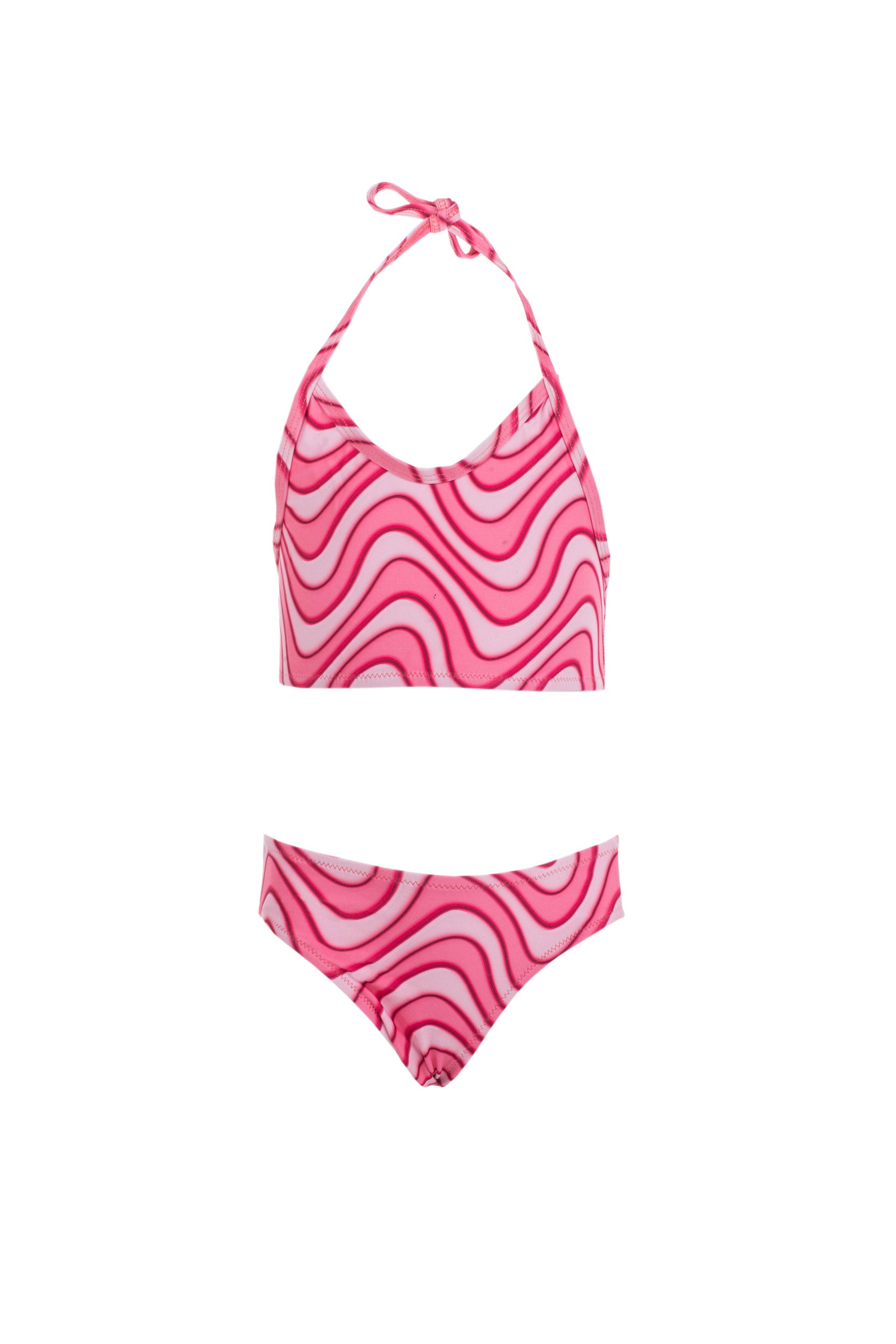 Kids Emma Halterneck Bikini | Lipstick