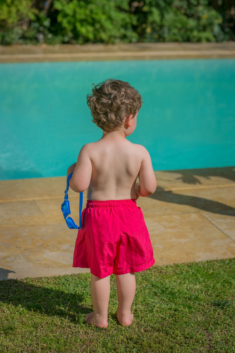 Boys watermelon swim trunks shop