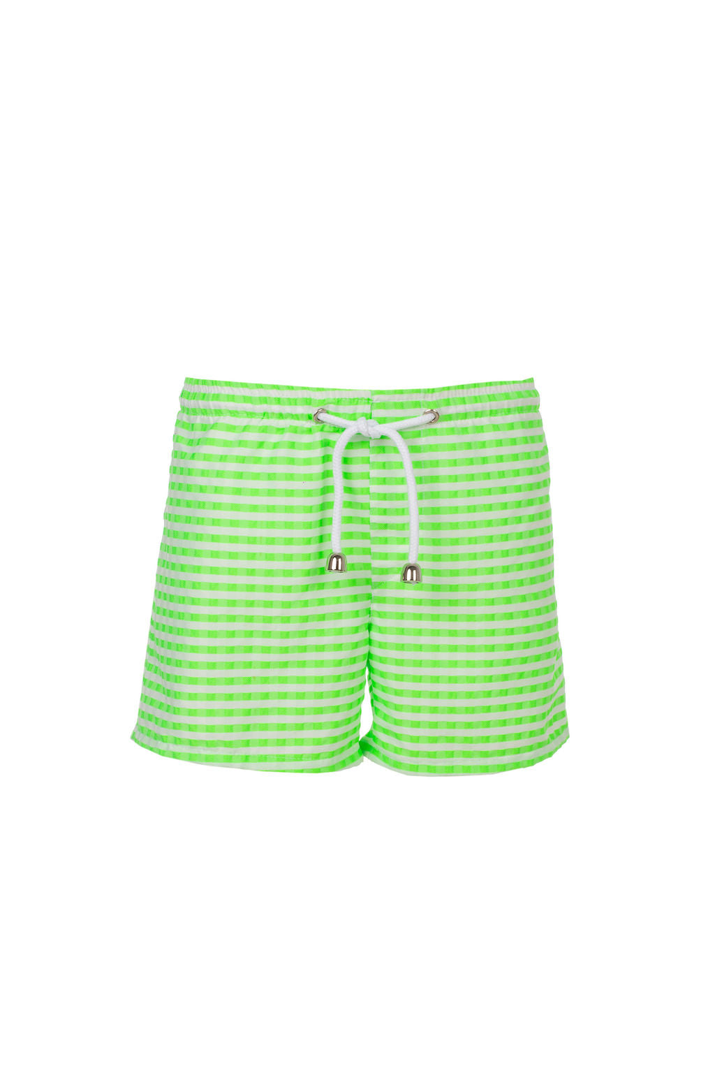 Kids Swim Shorts | Fluo Carreaux
