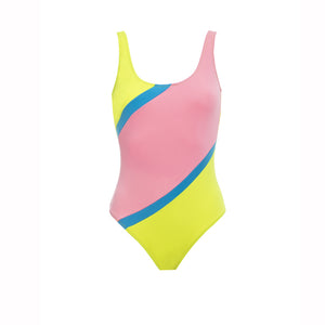 CHRISTINA ECONOMOU Neon Yellow One piece