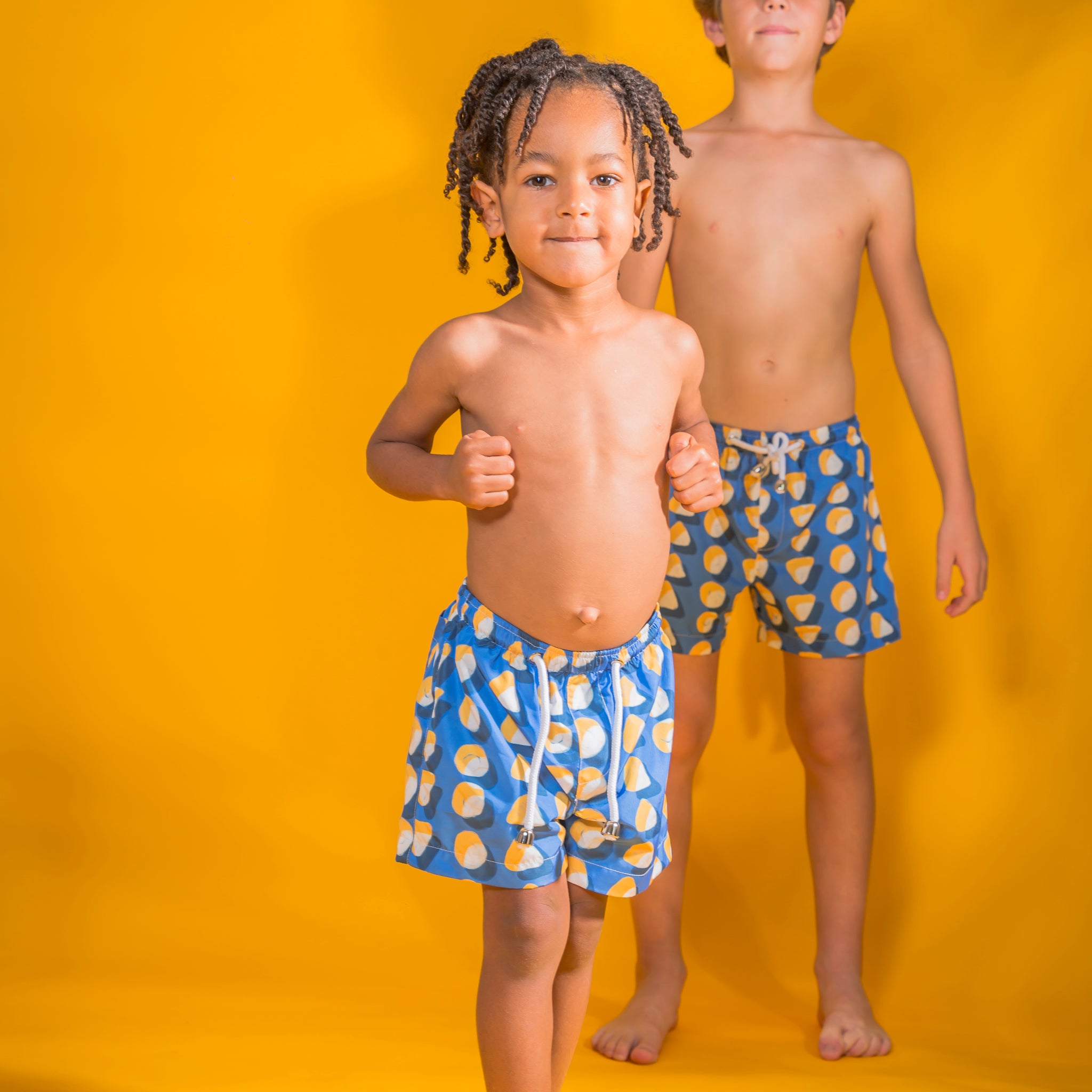 Kids Swim Shorts Shapes – MARCH