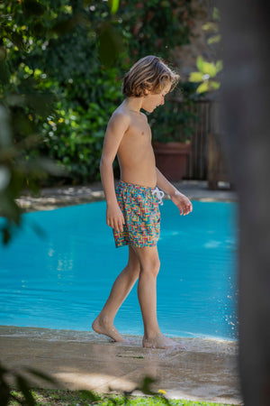 Kids Swim Shorts | Rope