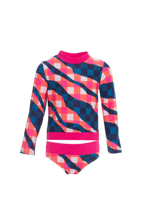 Kids Monica Long-Sleeve Bikini | Bingham