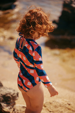 Kids Kelia Long-Sleeve Onepiece |Bingham