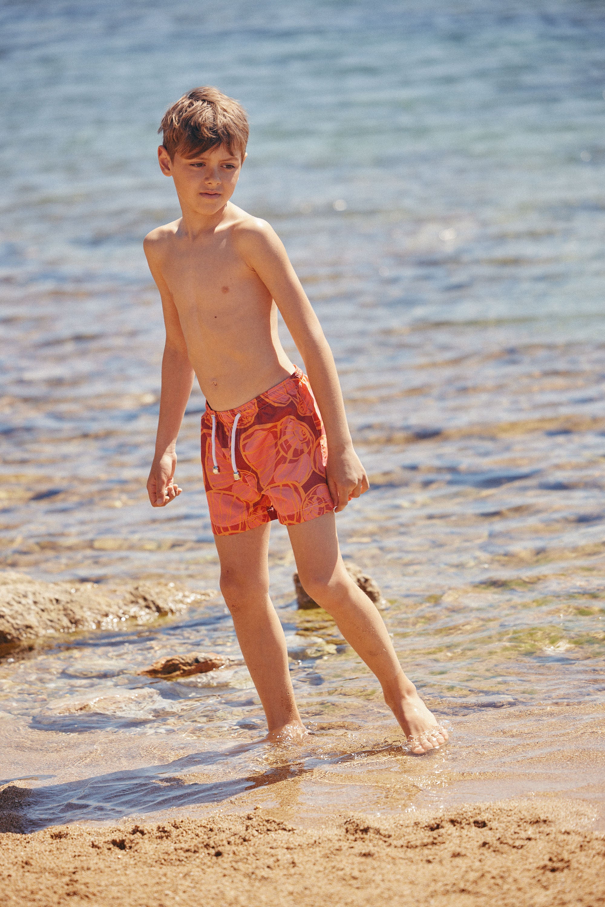 Kids Swim Shorts | Shells – MARCH