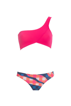 Sienna Bikini | Fuchsia - Bingham