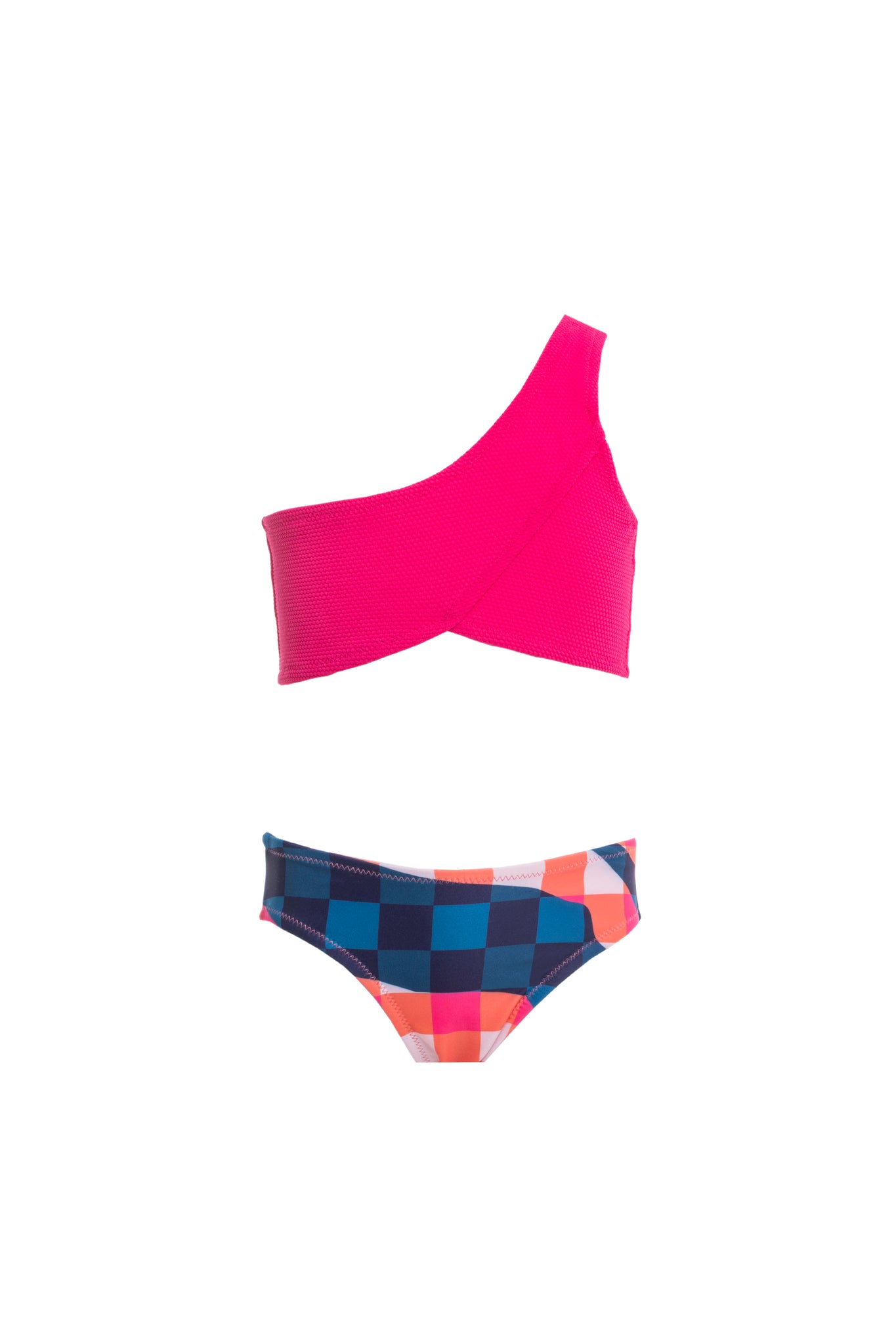 Kids Sienna Bikini | Fuchsia - Bingham