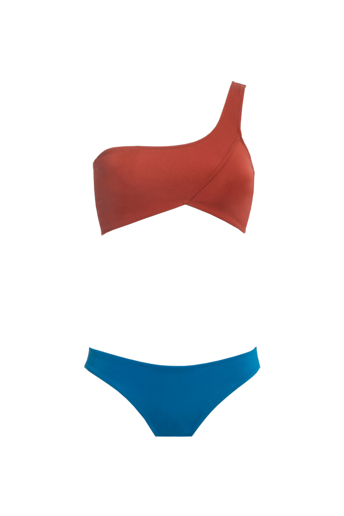Sienna Bikini | Blue - Brick Glitter