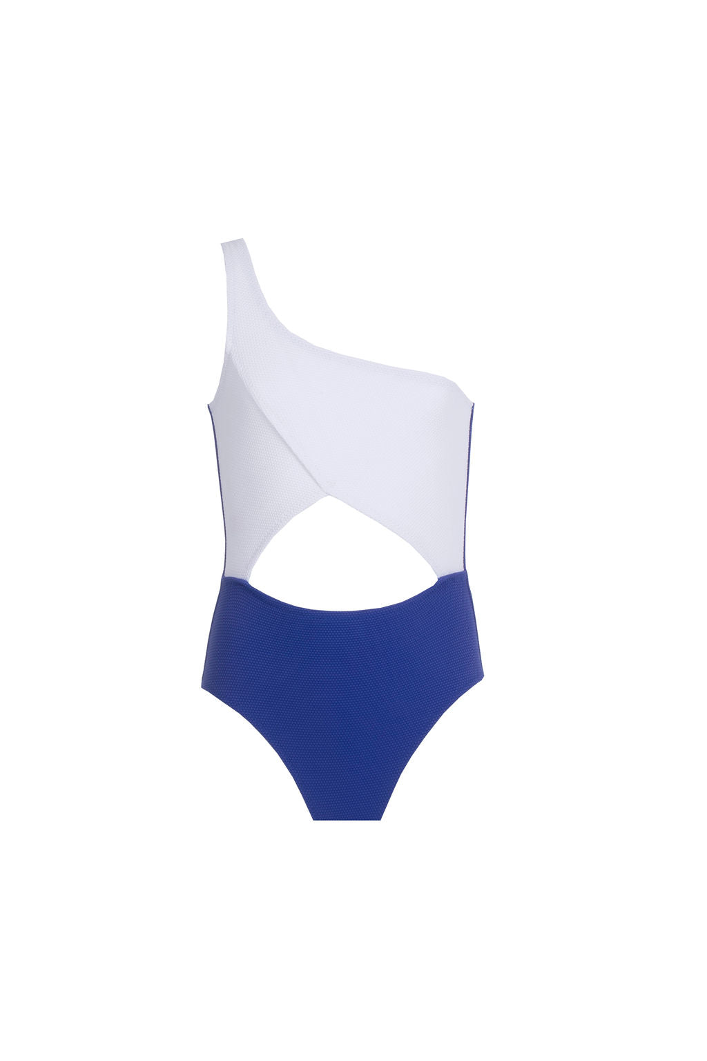 Kids Sienna Onepiece | White Blue Pique