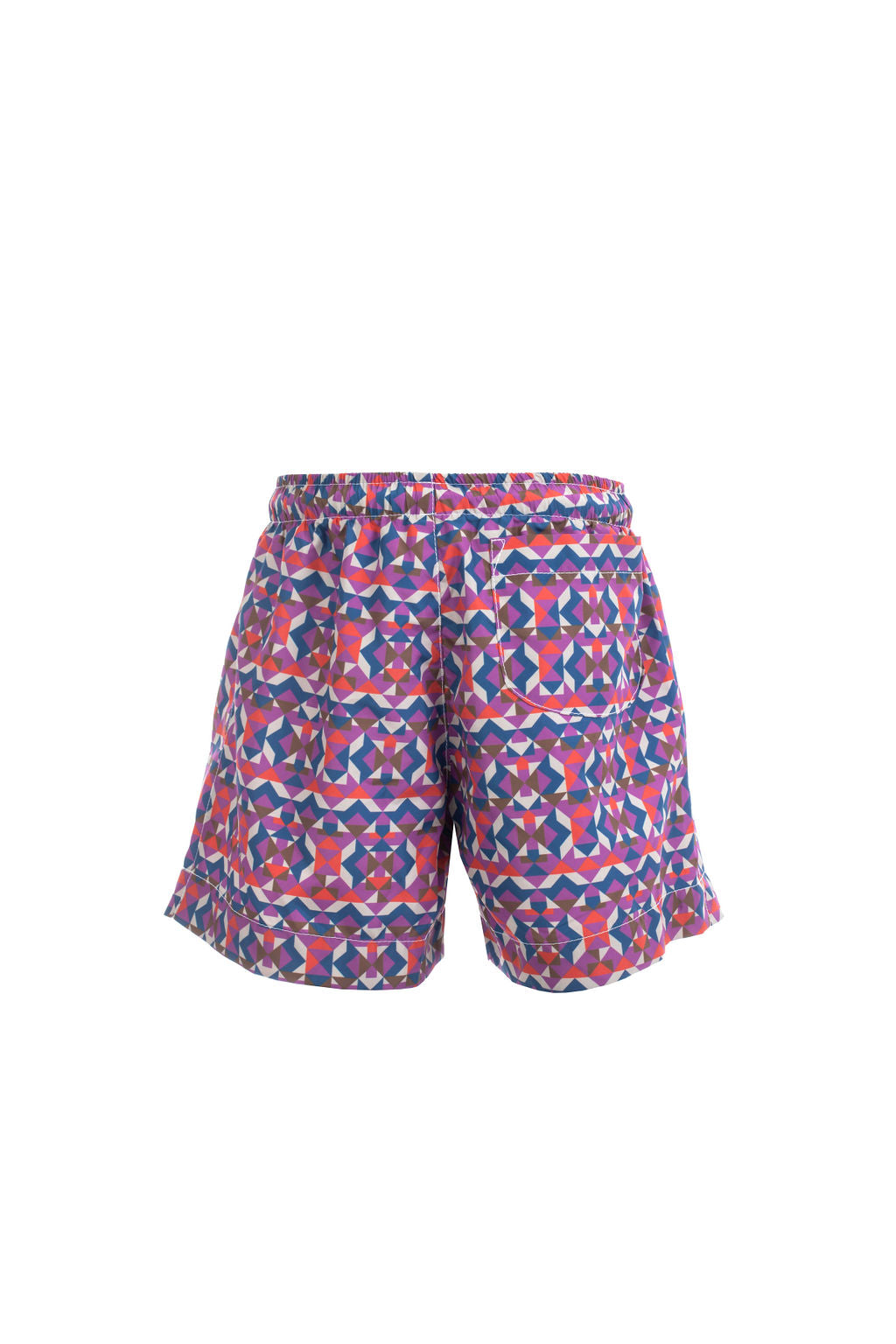 Kids Swim Shorts | Geo Purple