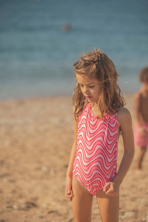 Kids Emma Halterneck Onepiece | Lipstick