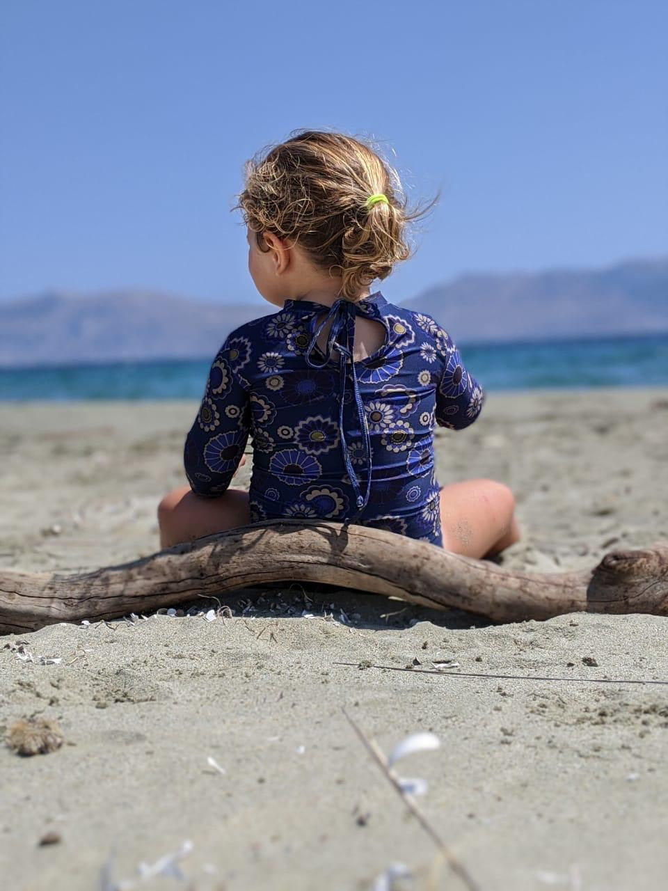 Kids Kelia Onepiece | Navy Floral