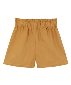 Linen Shorts | Mustard
