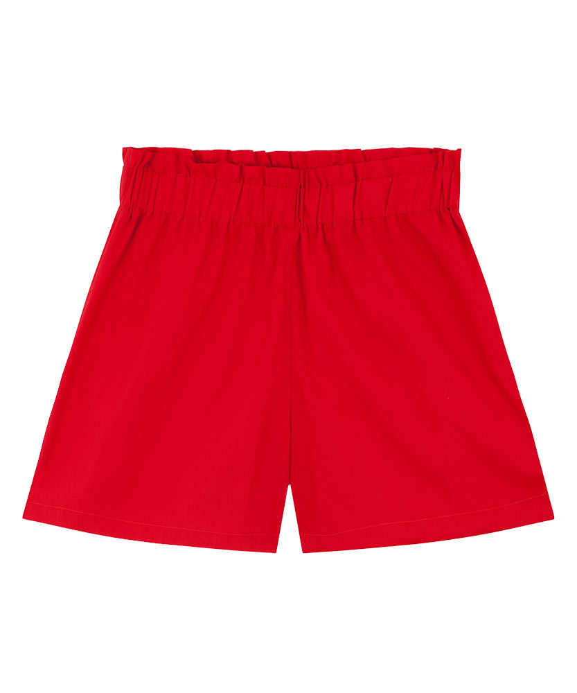 Cotton Shorts | Red