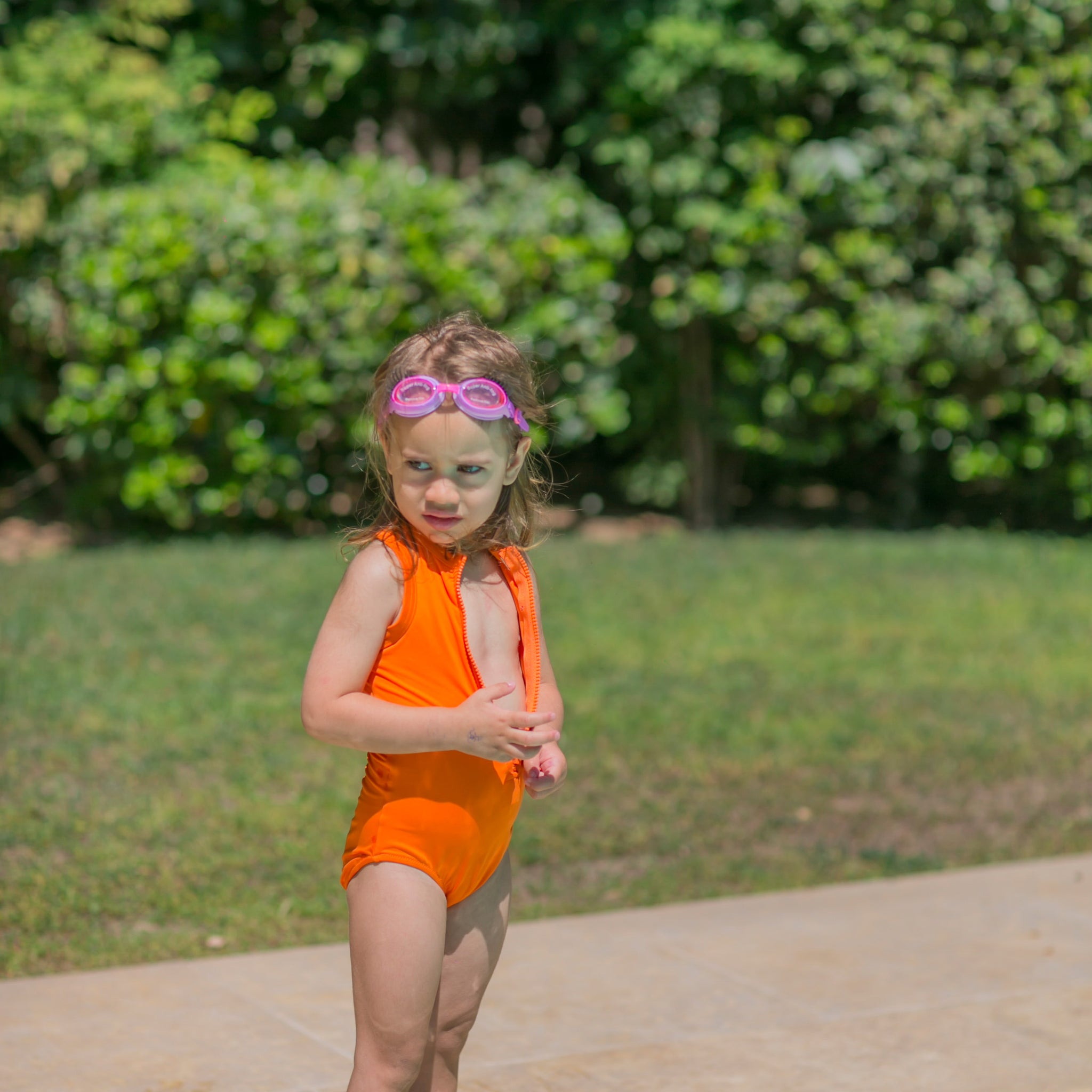 Kids Tanya Onepiece | Orange