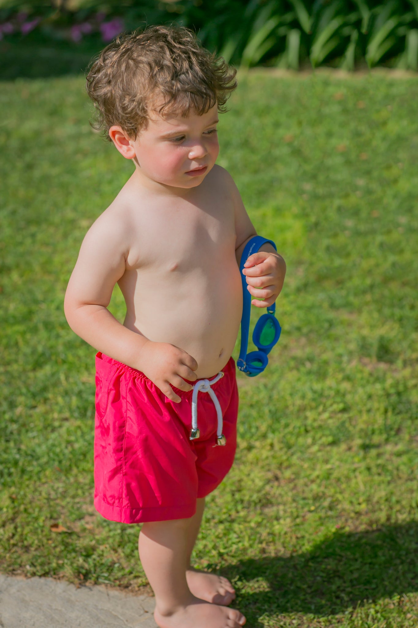 Boys watermelon on sale swim trunks