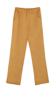 Men's Linen Pants | Mustard