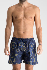 Men's Swim Shorts | Navy Floral & Khaki Floral