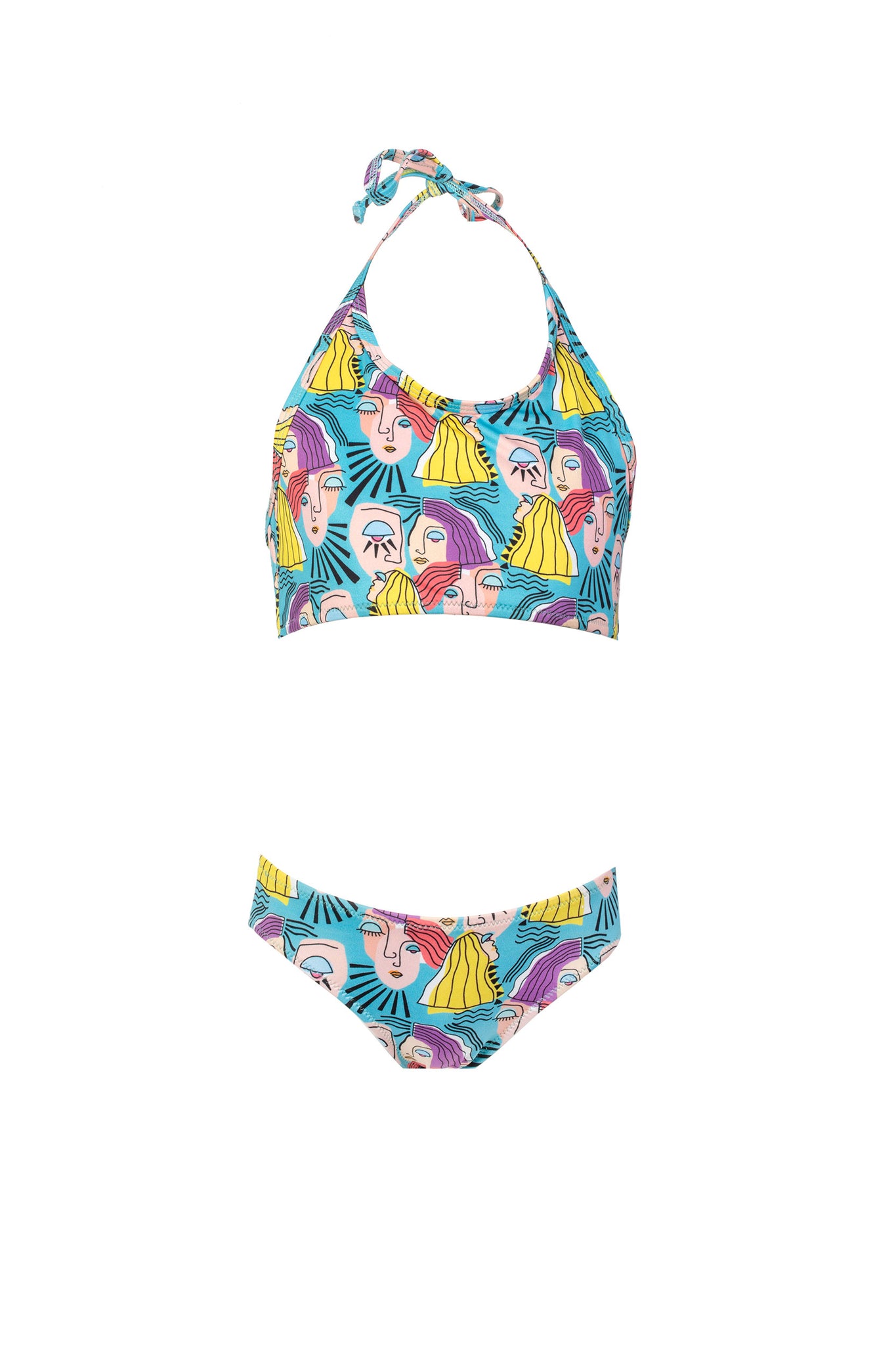 Kids Emma Halterneck Bikini | Faces