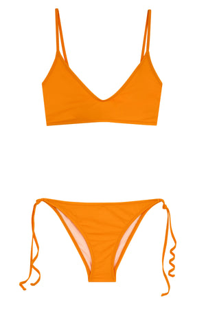 Elsa Triangle Bikini | Orange